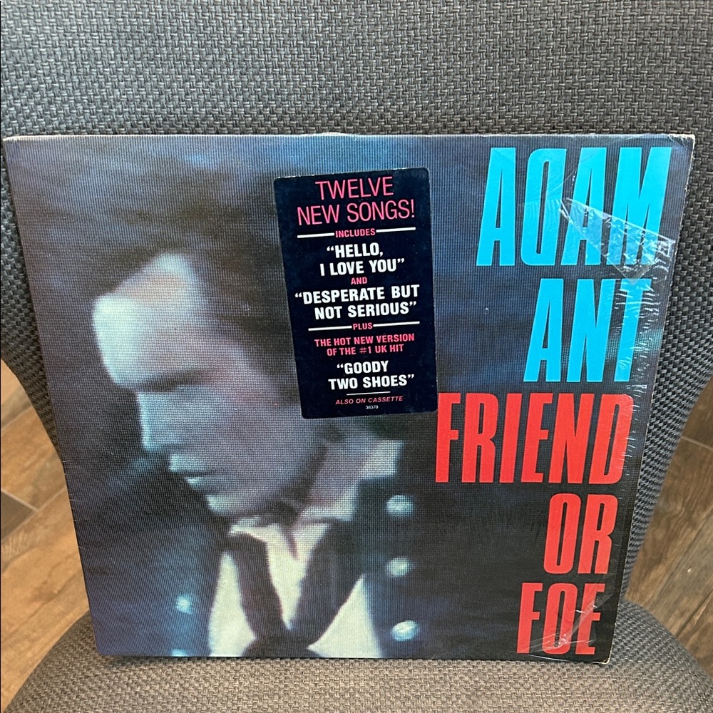 Adam Ant - Friend or Foe Vintage Vinyl